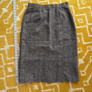 Vintage wool skirt